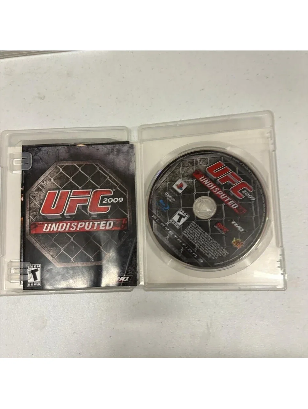 UFC 2009 Undisputed Sony PlayStation 3 PS3 Complete CIB Tested